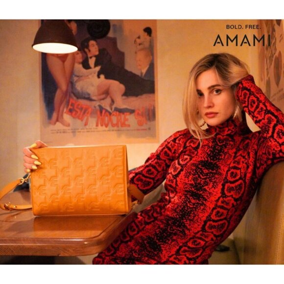 💕AMAMI LUXURY💕 ME Classic Bag ~ Honey NWOT - Picture 5 of 16